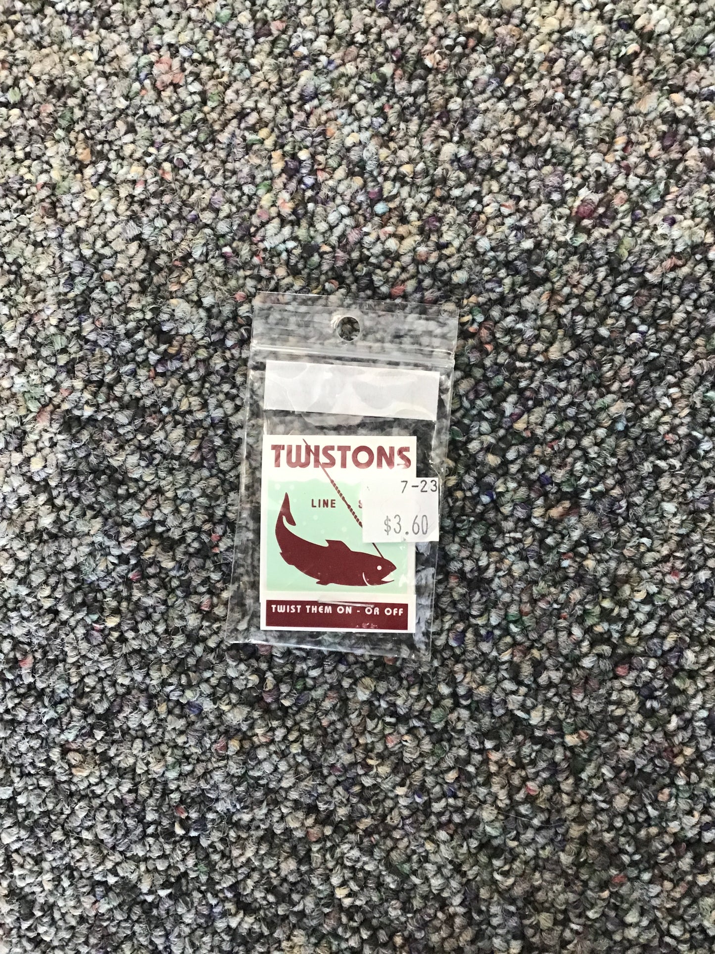 Twistone line sinkers