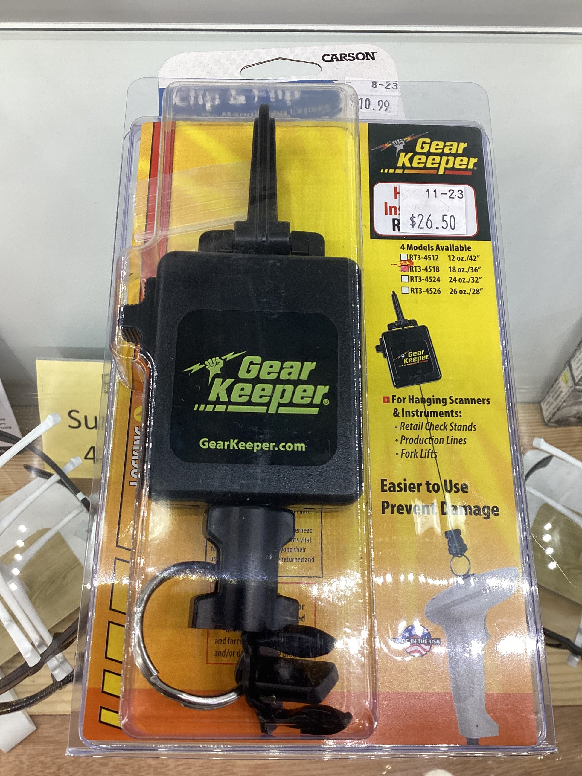 Gear Keeper Micro Retractor – Carabiner Clip – Guide Flyfishing, Fly  Fishing Rods, Reels, Sage, Redington, RIO