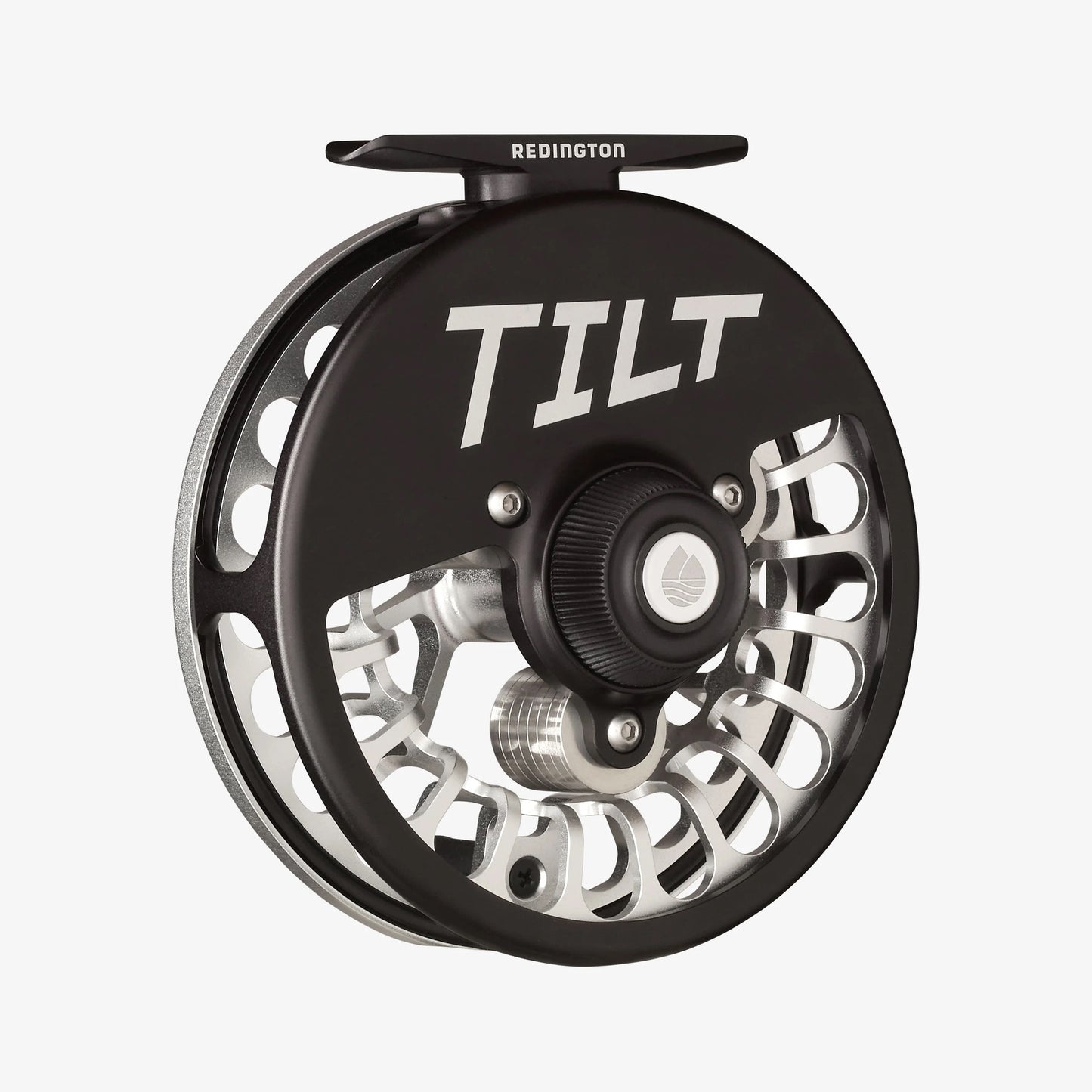 Redington Tilt Euro Nymph Reel - Black & Silver