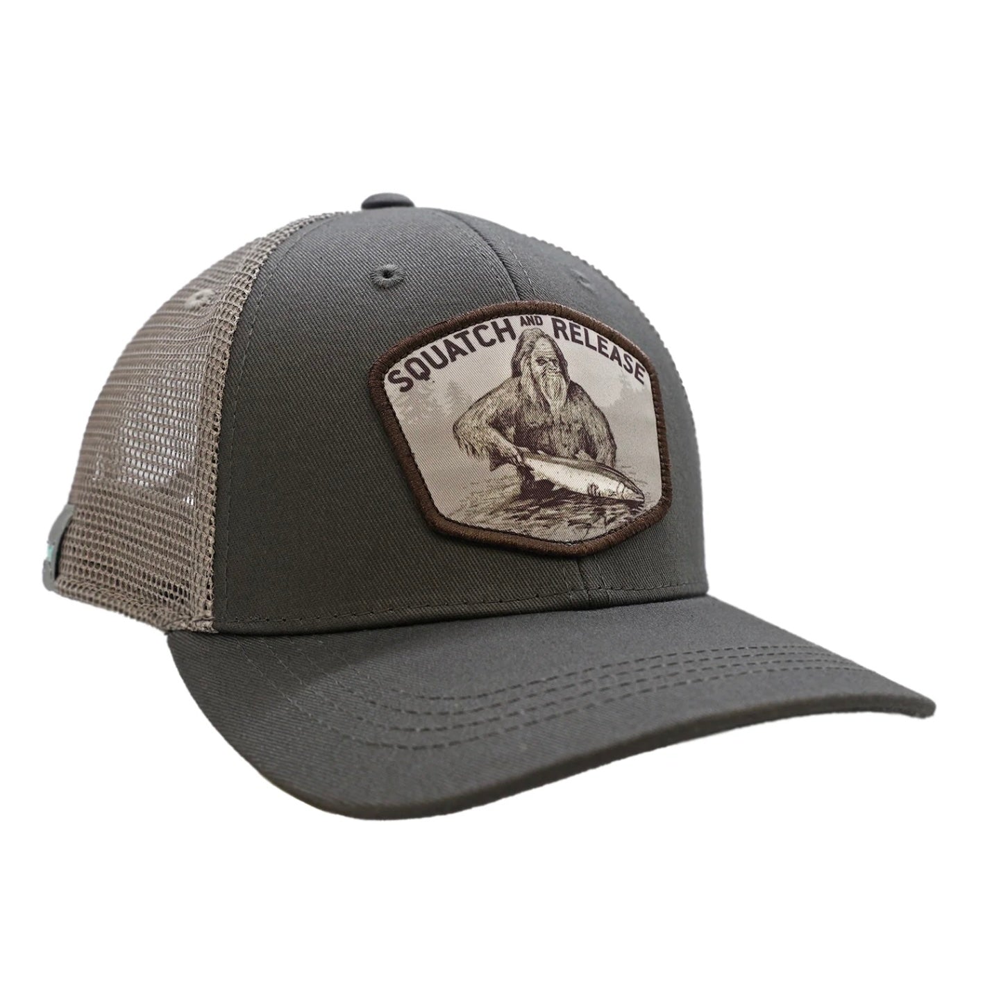 RepYourWater Squatchg and Release Badge Hat