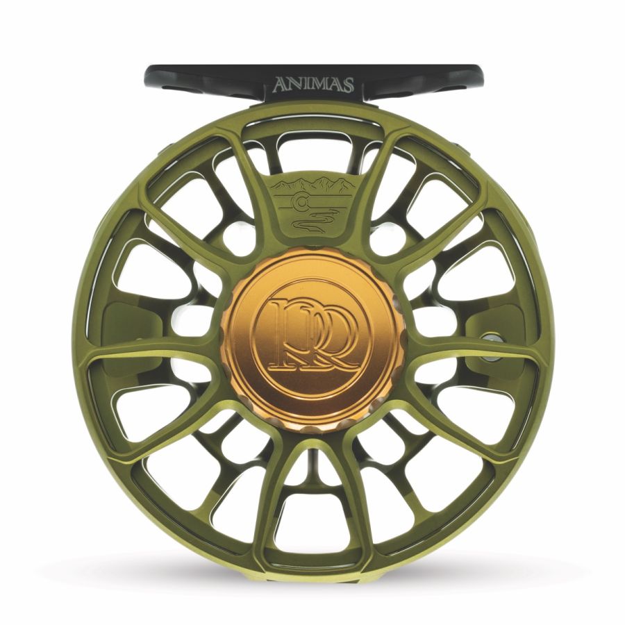 Ross Reels Animas Matte Olive Reel